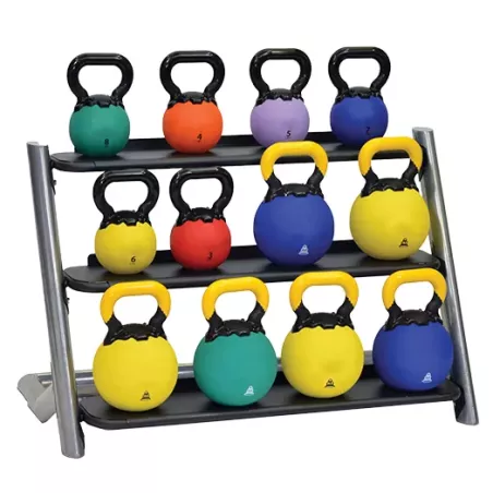 Rack kettlebells - Rangement 3 étages kettlebells