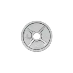 Disque olympique gris en fonte