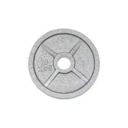 Disque olympique gris en fonte