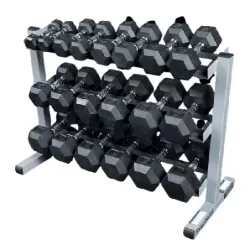 Rack Haltères 3 niveaux 8-12 paires
