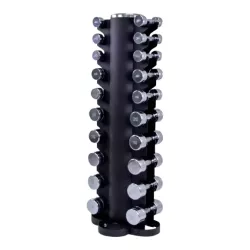 Rangement haltère vertical 10 paires
