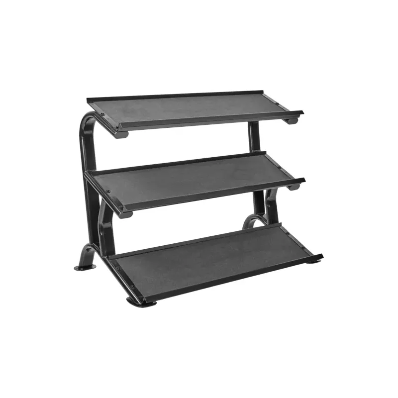 Rack haltères  | 15 paires sur 3 niveaux : Rangements haltères