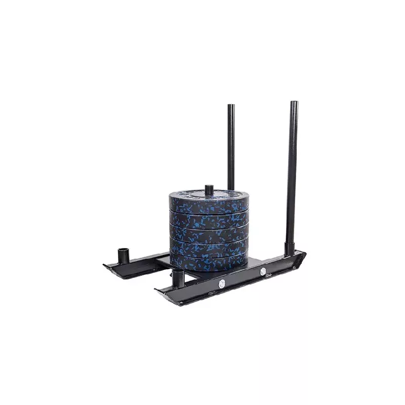 Power sled et disques bumper 50kg - Cardio et renforcement musculaire