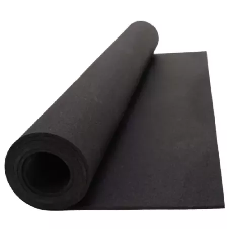 Rouleaux de Sol Noir 1,25 x 10 m - Ep. 4 mm