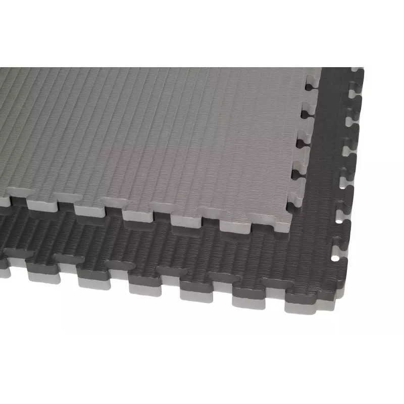 Dalles puzzle TATAMI - Gris / Noir