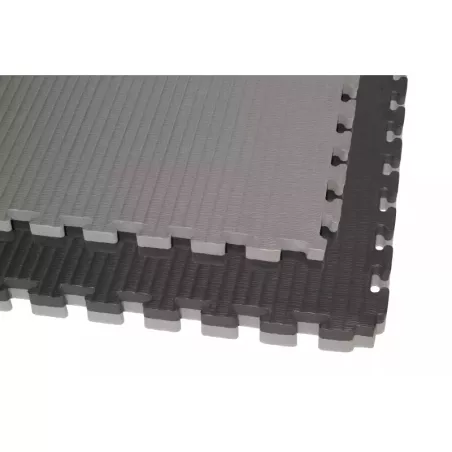 Dalles puzzle TATAMI - Gris / Noir