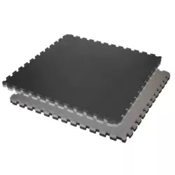 Dalles puzzle TATAMI - Gris / Noir