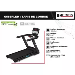 Tapis de course G588 RLED
