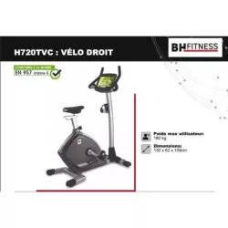 Vélo droit - H720R - TVC