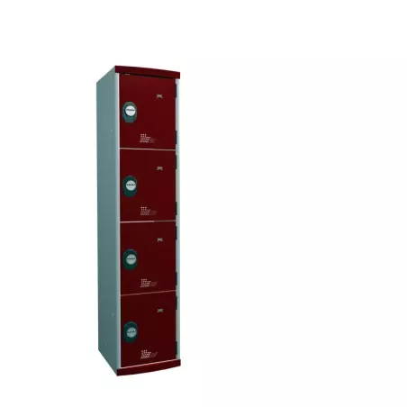 Vestiaires multicases 4 portes L.30 cm | Salle de sport - Myo Impact