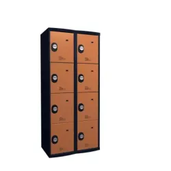 Vestiaires multicases 4 portes L.30 cm | Salle de sport - Myo Impact