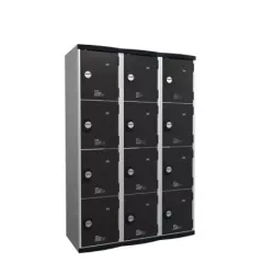 Vestiaires multicases 4 portes L.30 cm | Salle de sport - Myo Impact