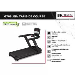 Tapis de course G788 LED