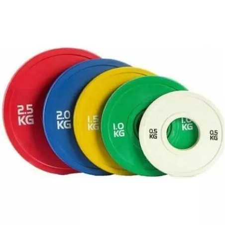 Disques olympiques fractionnaires 0,5 à 5 kg | Disques - Myo Impact