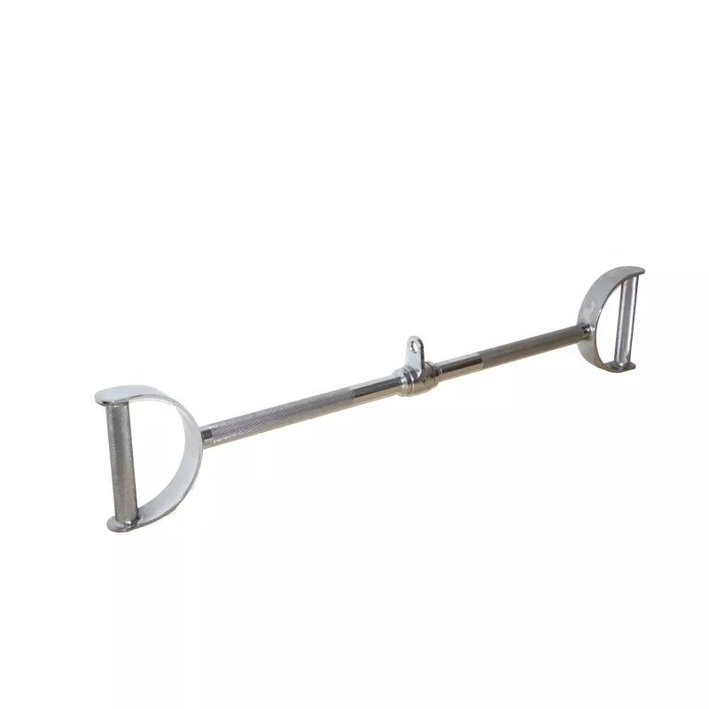 Barre Dorsaux Rotative à Poignées 72 cm | Accessoire Poulie