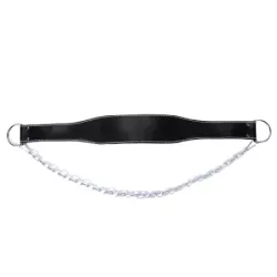 Ceinture cuir à chaîne