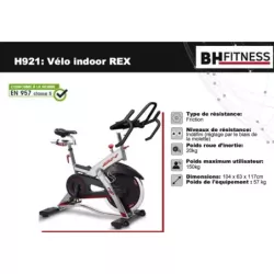 Vélo Indoor REX - H921