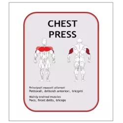 Chest Press Assise BN001 - Power Fit | Musculation pectoraux