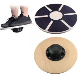 Balance board bois | Accessoire d'équilibre pour salle de Fitness
