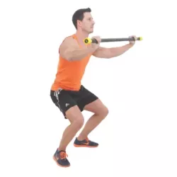 Barres de musculation mousse polyuréthane lestées de 2 à 8 kg