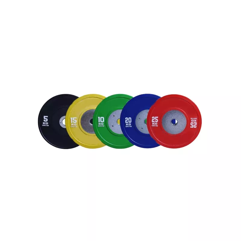 Disque bumper compétition | Haltérophilie & Musculation - 5 à 25 kg