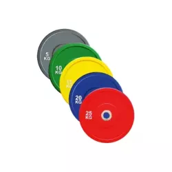 Disque olympique entraînements haltérophilie | 5 à 25 kg