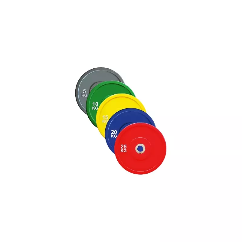 Disque olympique entraînements haltérophilie | 5 à 25 kg