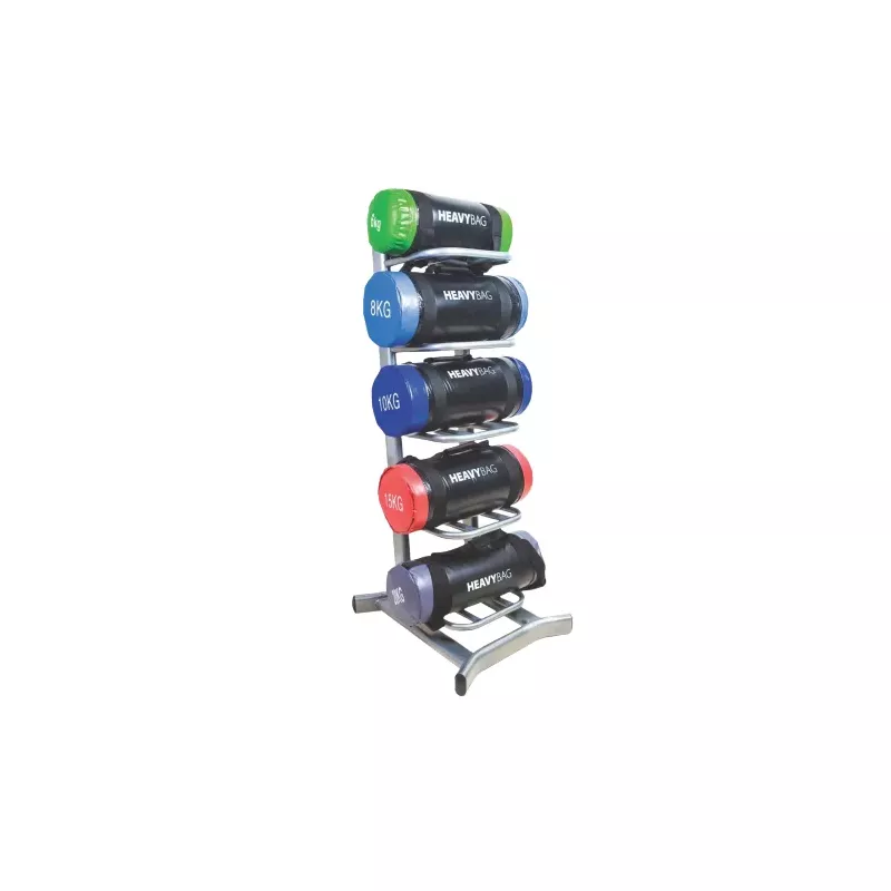 Râtelier Power Bag 5 Places : Rangement Vertical Sacs de Force