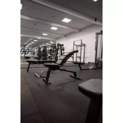decline curved bench