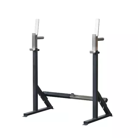 142 Gymleco Bench Press / Squat Rack, Fully Adjustable