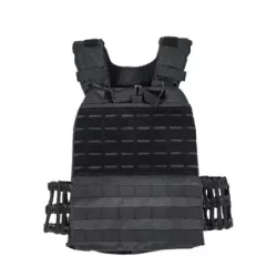 Gilet lesté ajustable 10 kg noir | Cross-training - Myo Impact