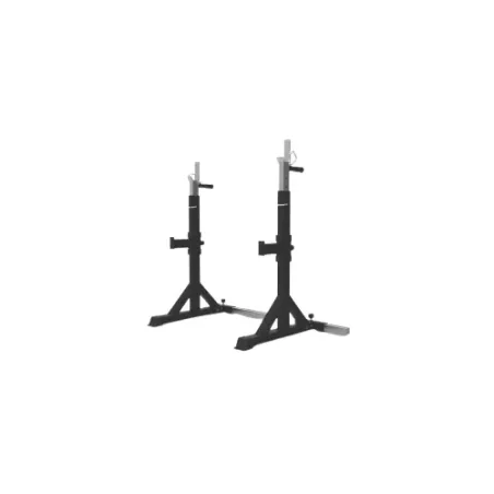 Chandelles ajustables avec spotter arms | Musculation - Myo Impact