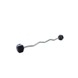 Barre EZ préchargée 15 kg