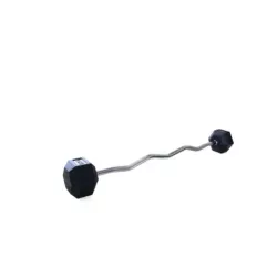 Barre EZ préchargée 25 kg