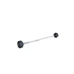 Barres droites préchargées 15 kg