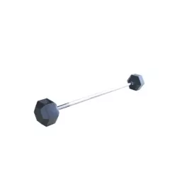 Barres droites préchargées 25 kg