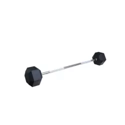 Barres droites préchargées 40 kg